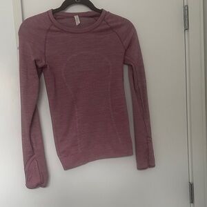 lululemon athletica Swiftly Wool Long Sleeve Top